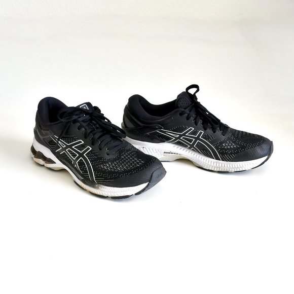 asics womens black and white